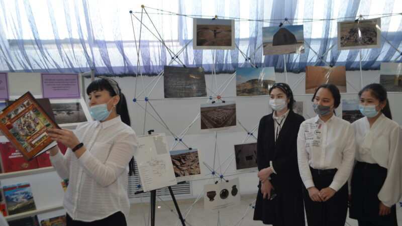 «Сарыарқаның киелі жерлері» көрмесінің ашылуы