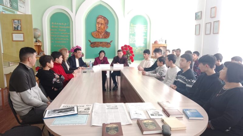 Литературный вечер « Ғабиден Мұстафин-дала классигі», посвященный 120-летию писателя Габидена Мустафина