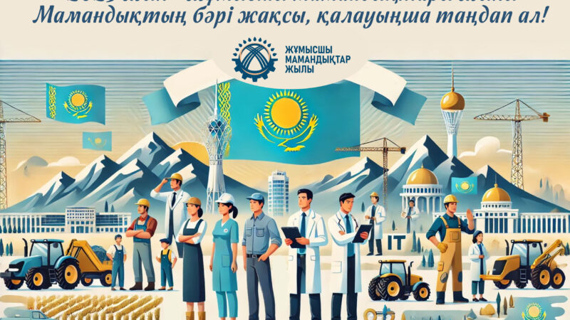 «Мамандықтың бәрі жақсы, қалауыңша таңдап ал» атты ашық іс-шара