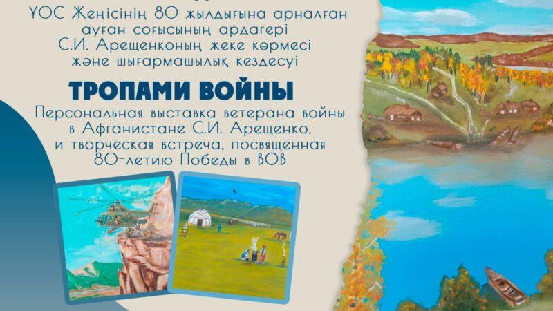 Персональная выставка ветерана войны в Афганистане С.И. Арещенко «Тропами войны»