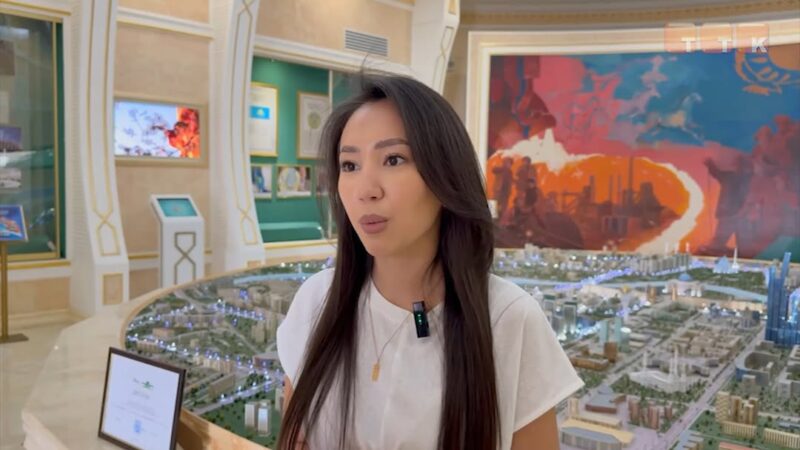 Молодой экскурсовод Темиртауского историко-культурного центра Первого Президента Дильназ Елеусизова заняла третье место в республиканском конкурсе «Лучший экскурсовод»